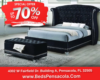 Save up to 70% off for beds in Pensacola, Fl