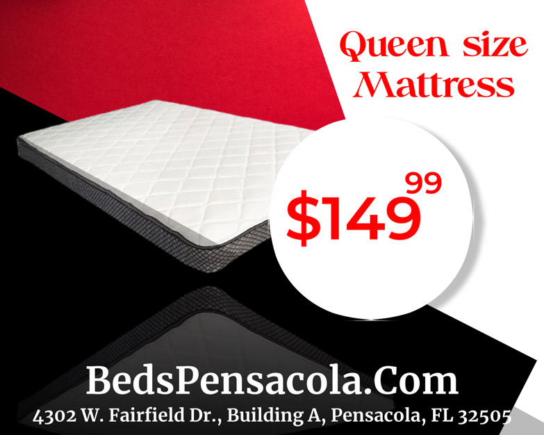 Sale - Queen mattress for only 149.99 dollars in Pensacola, Fl