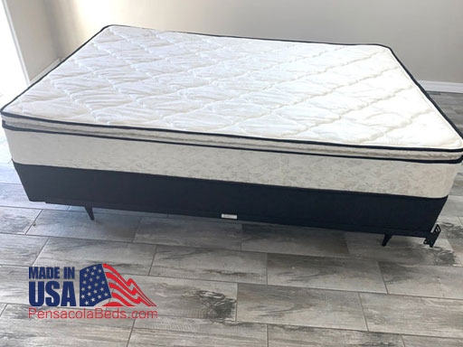 Comfort model pillow top mattress